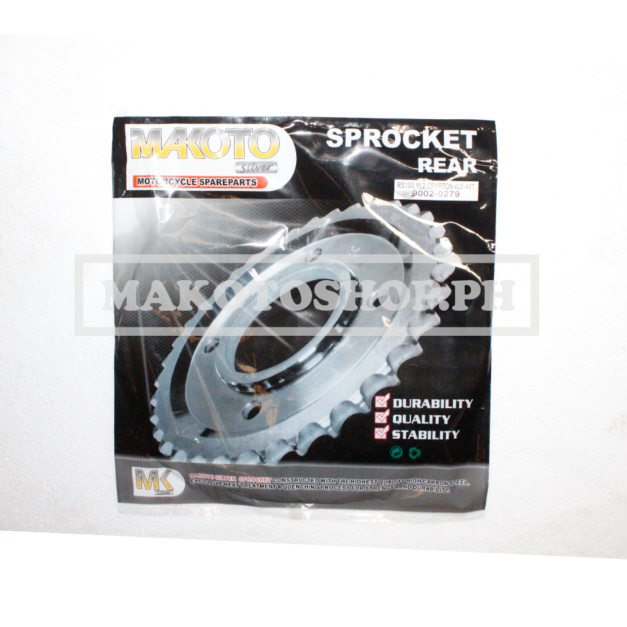 SPROCKET, REAR (44T) (MK-S) (RS100, YL2, CRYPTON)