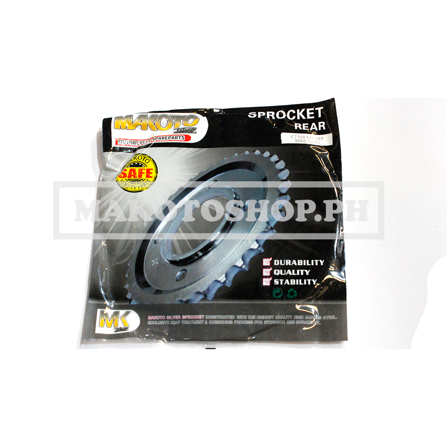 SPROCKET, REAR (45T) (MK-S) BAJAJ CT-100