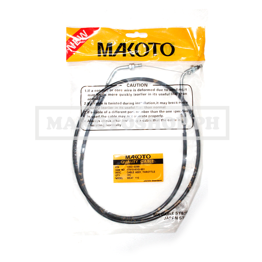 CABLE ASSY, THROTTLE (MK) (BEAT 110)