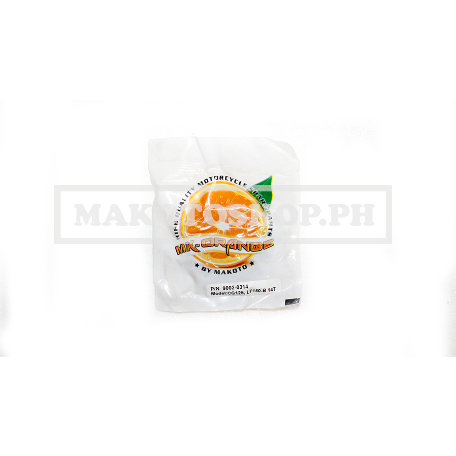 SPROCKET, ENGINE (14T) (MK-O) (CG125, LF150-B)