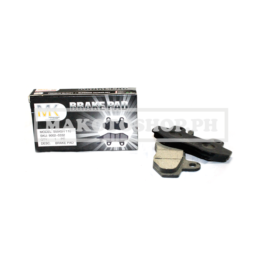 PAD ASSY, BRAKE, FR (MK-S) (SMASH 110)