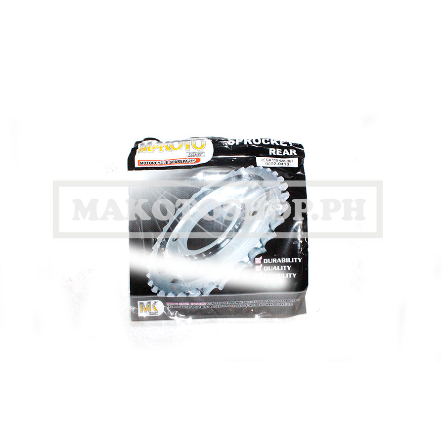 SPROCKET, REAR (428/36T) (MK-S) (VEGA 115)