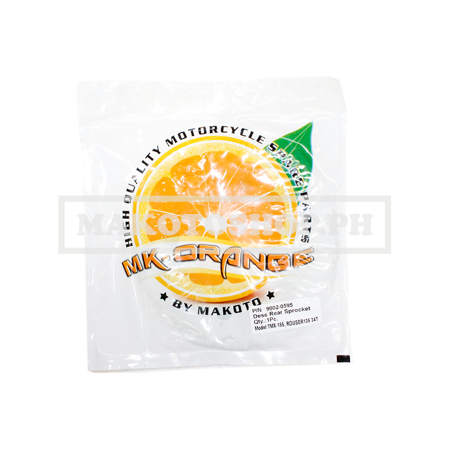 SPROCKET, RR (34T) ORANGE (TMX-155, ROUSER135)