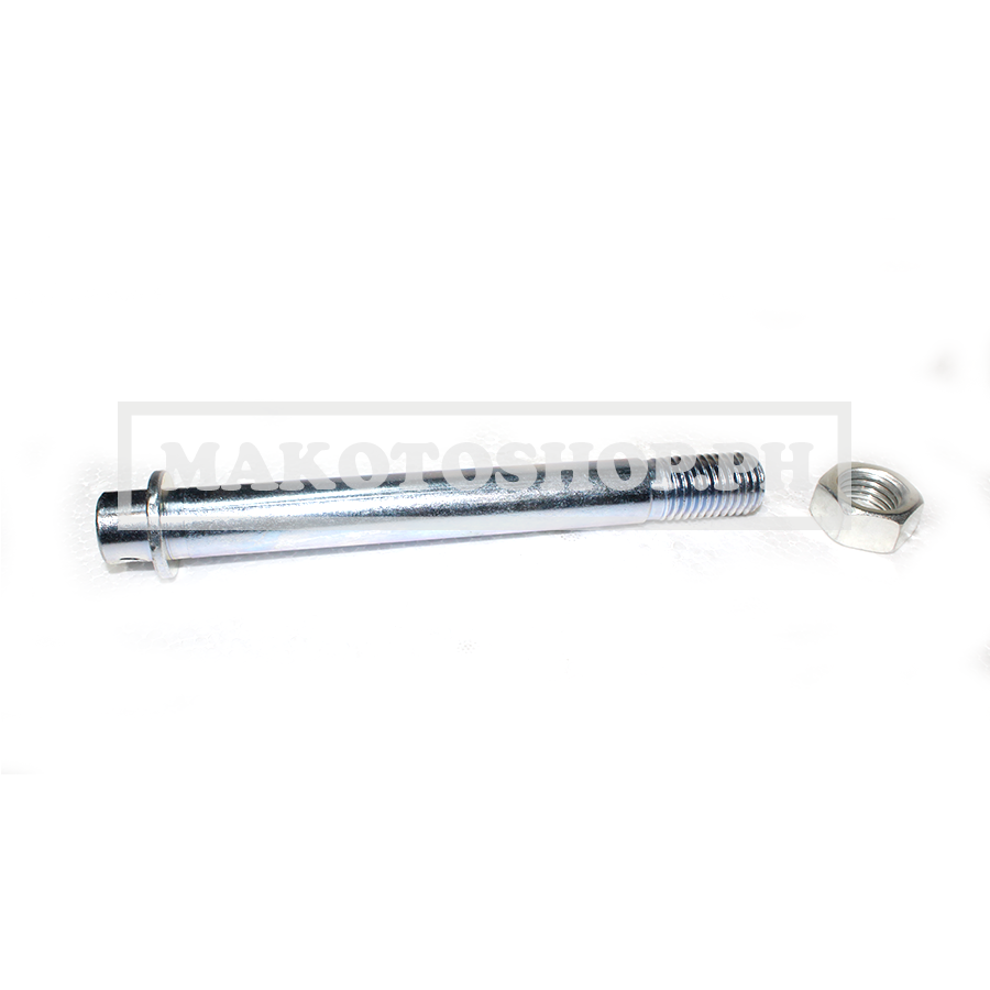 AXLE w/ NUT, SIDE WHEEL (6304) (MAKOTO)