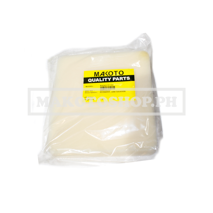ELEMENT, AIR CLEANER (MK) (BAJAJ CT-100)