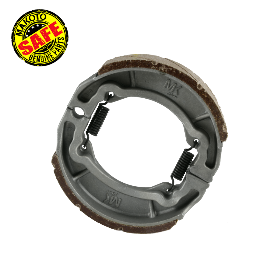 MK-Silver Brake Shoe, RR (w/GROOVED) (CT100, G7S)