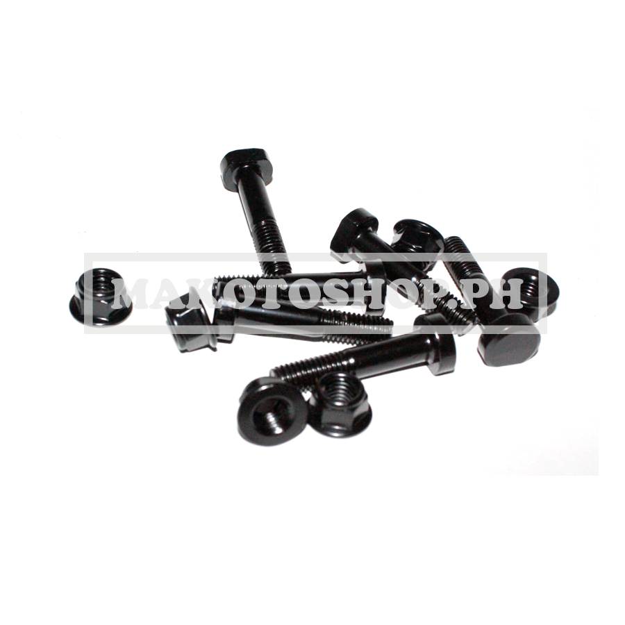 BOLT KIT, SPROCKET (BLACK) (BARAKO 175)