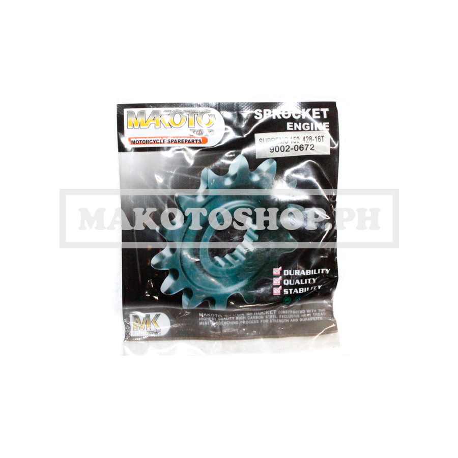 SPROCKET, ENGINE (16T) (MK-S) (SUPREMO 150)