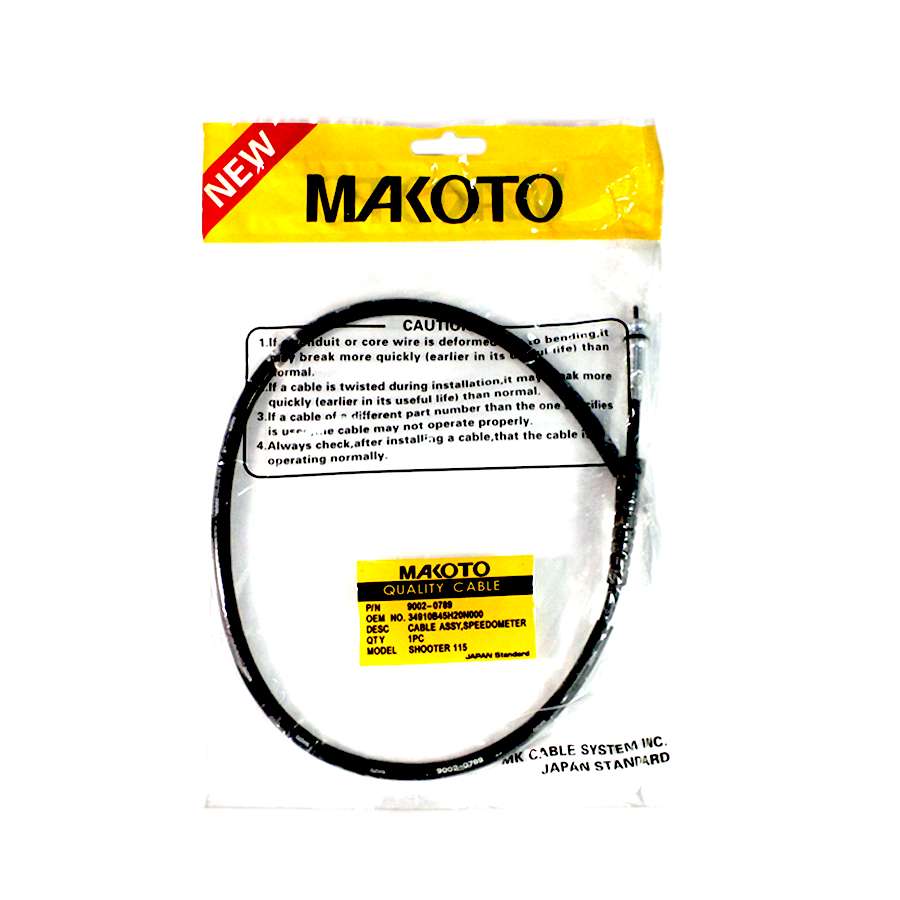 MK Speedometer, Cable Assy (SHOOTER 115)