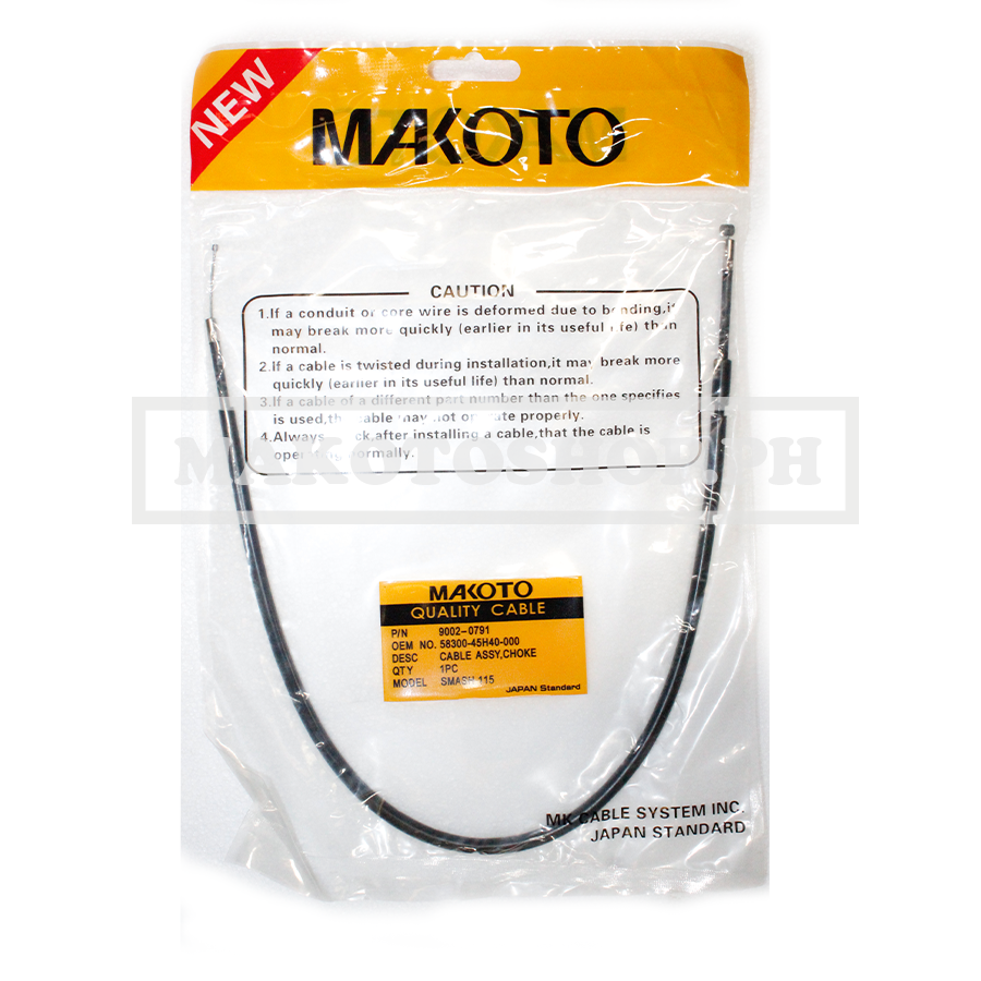 CABLE ASSY, CHOKE (MK) (SMASH 115)