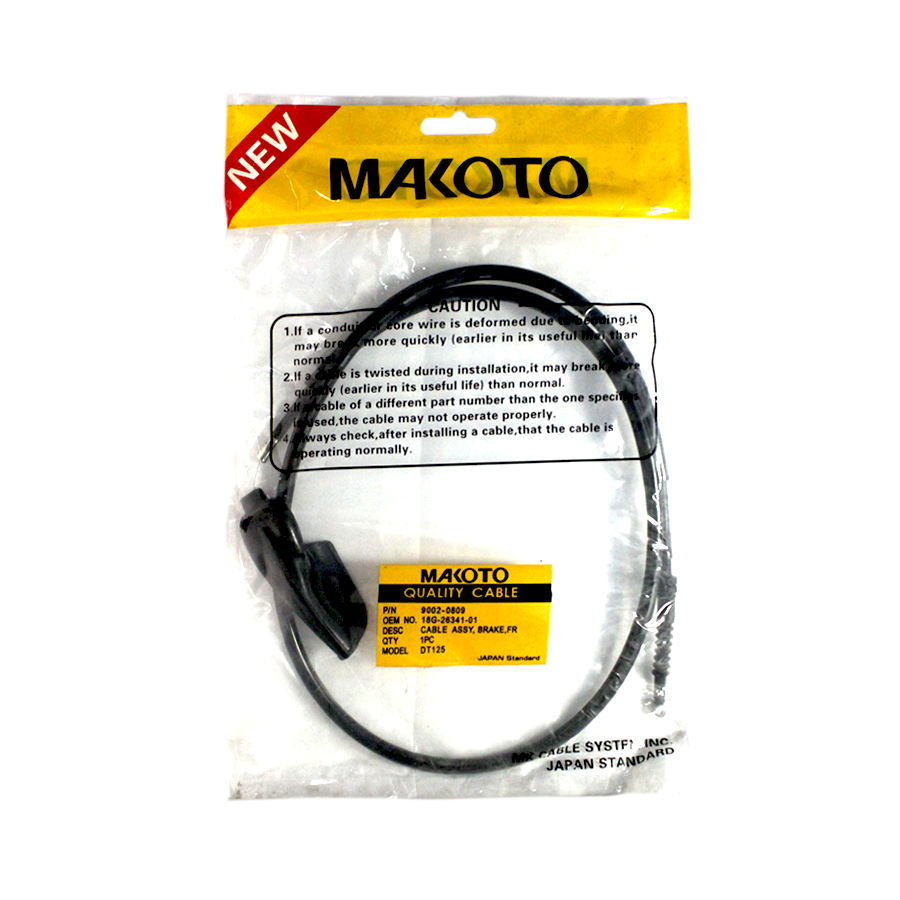 MK Brake Cable, Assy FR (DT125)