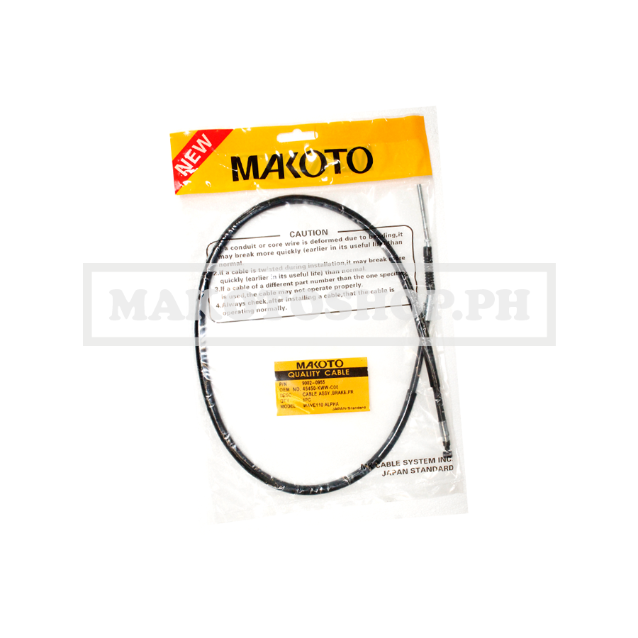 CABLE ASSY, BRAKE, FR (MK) (WAVE110 (ALPHA))