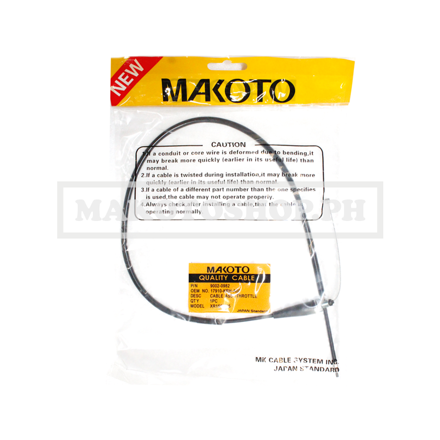 CABLE ASSY, THROTTLE (MK) (XR 150)
