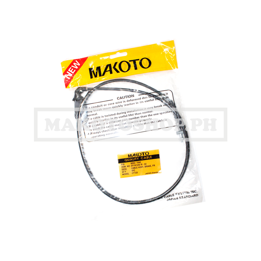 CABLE ASSY, BRAKE, FR (MK) (CT 125)