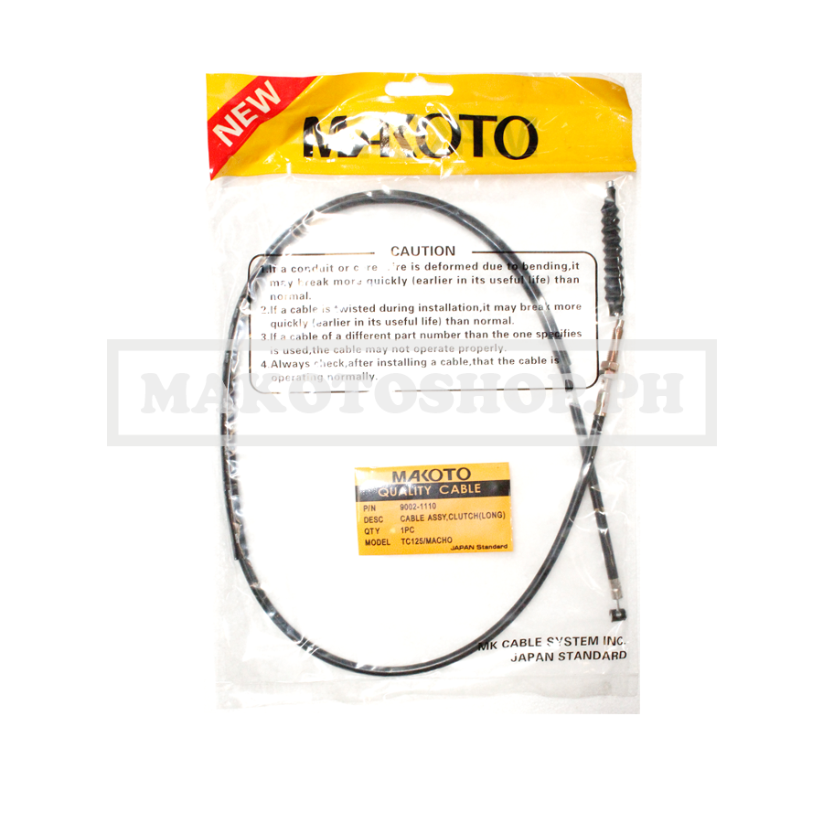 CABLE ASSY, CLUTCH (LONG) (TC 125/ MACHO)