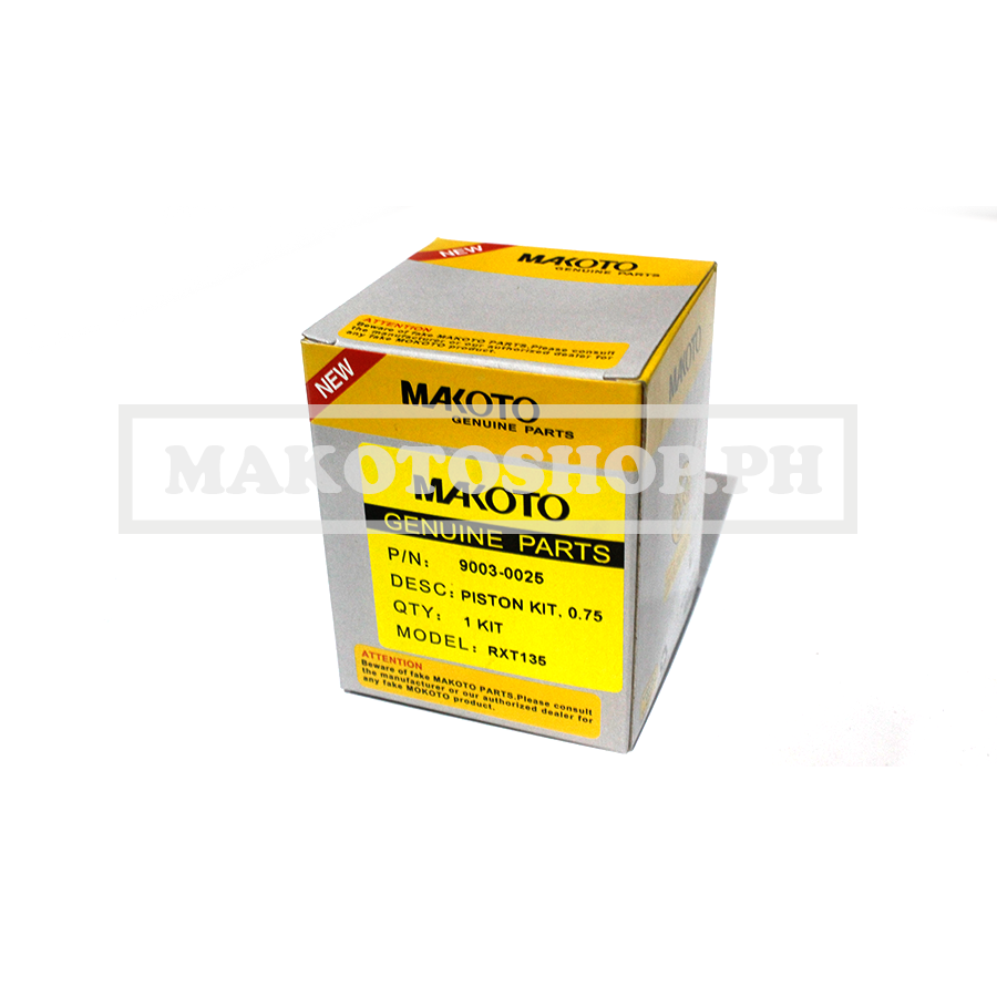 PISTON KIT, 0.75 (MK) (RXT-135)