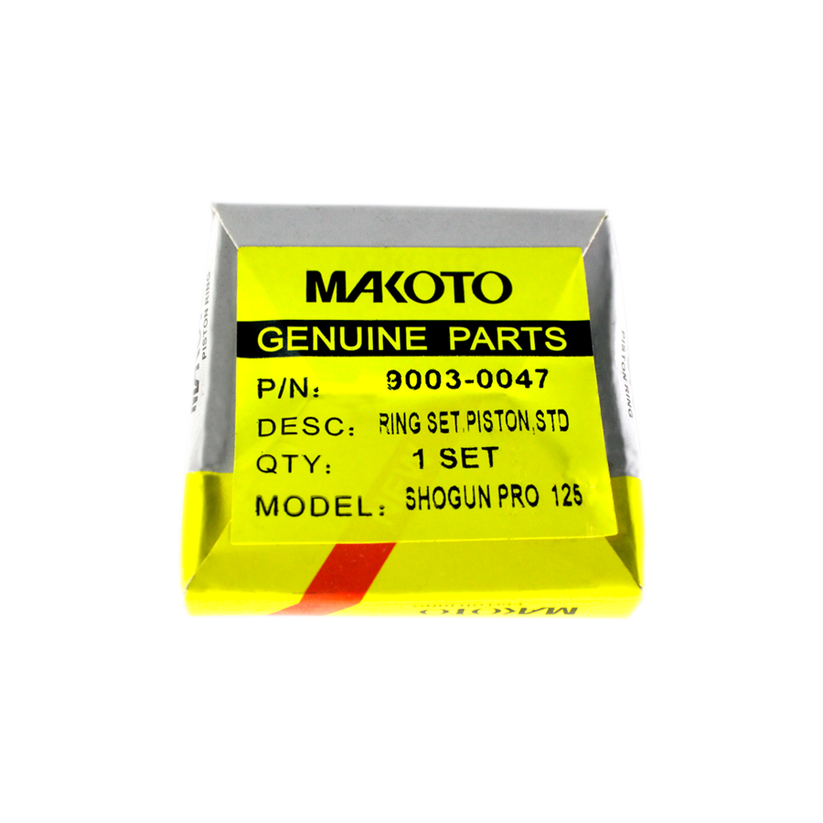 MK Piston Ring, Set STD (SHOGUN PRO 125)