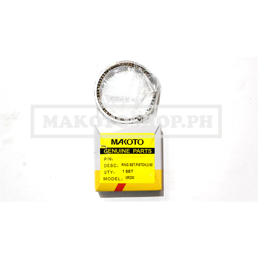 RING SET, PISTON, 0.50 (MK) (XR200)