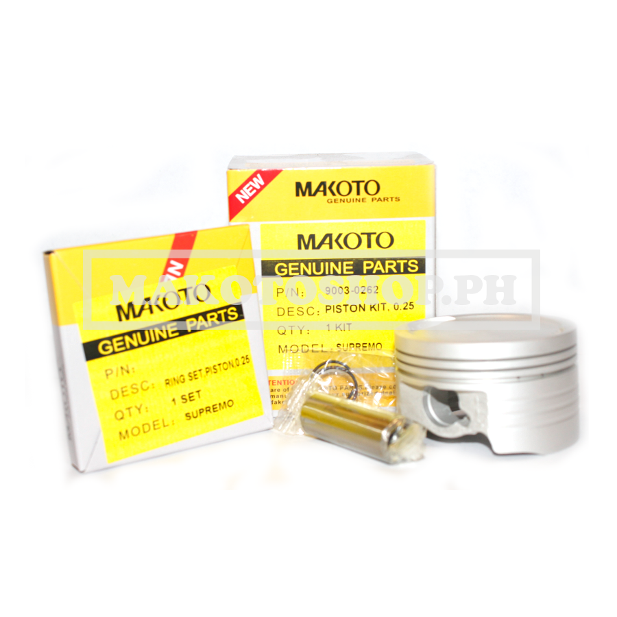 PISTON KIT, 0.25 (SUPREMO 150)