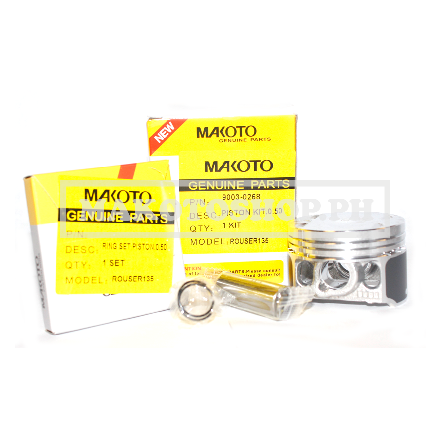 PISTON KIT, 0.50 (MK) (ROUSER 135)