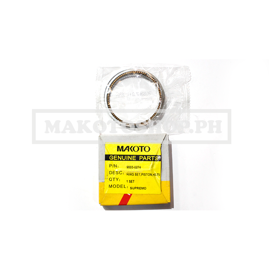 RING SET, PISTON, 0.75 (MK) (SUPREMO 150)