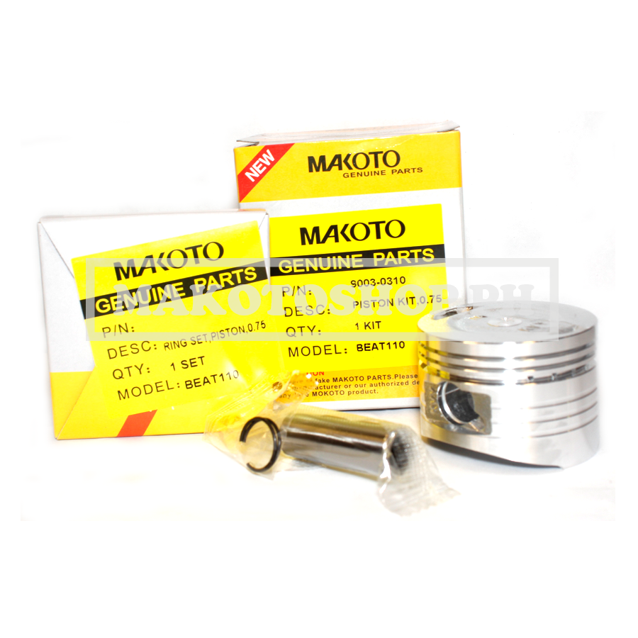 PISTON KIT, 0.75 (BEAT 110)