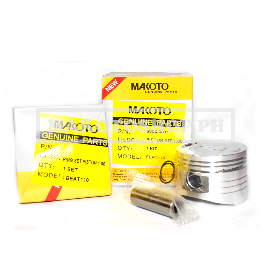PISTON KIT, 1.00 (BEAT 110)