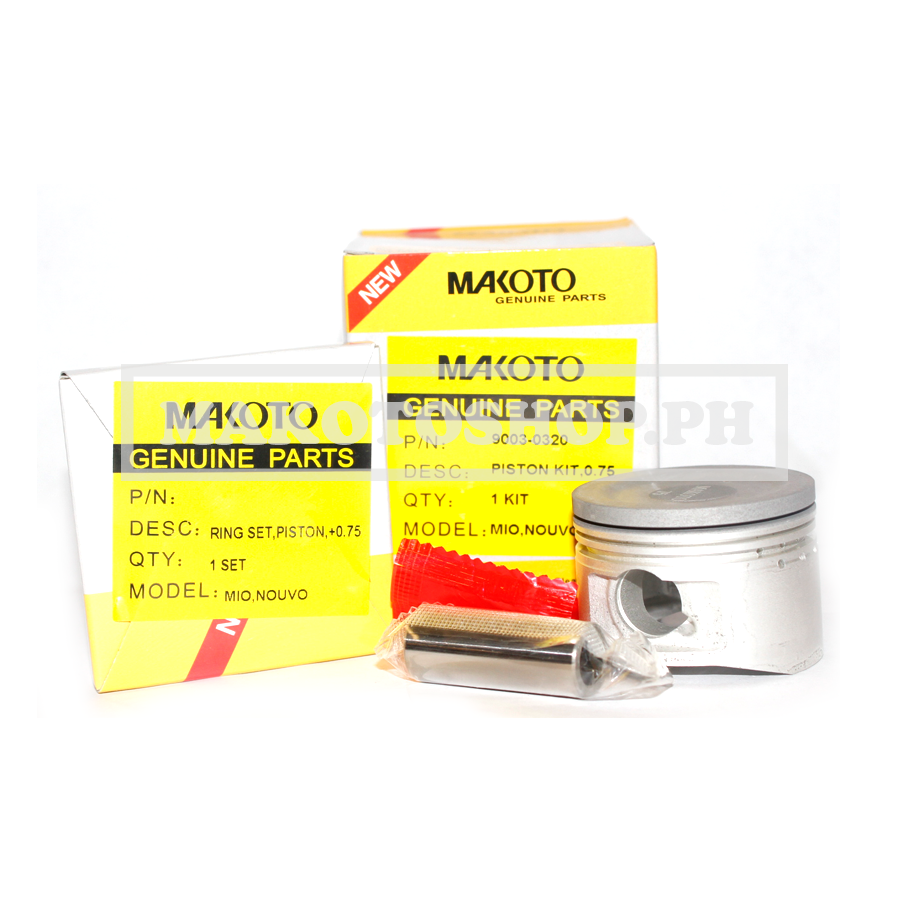 PISTON KIT, 0.75 (MIO, NOUVO)