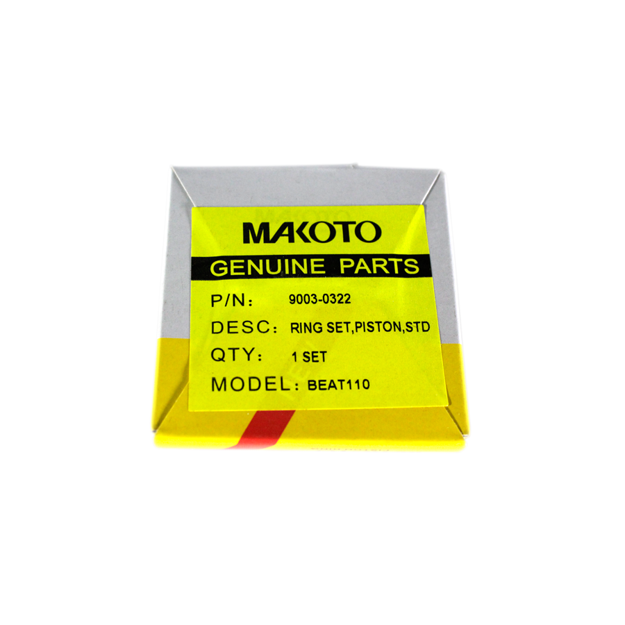 MK Piston Ring, Set STD (BEAT 110)