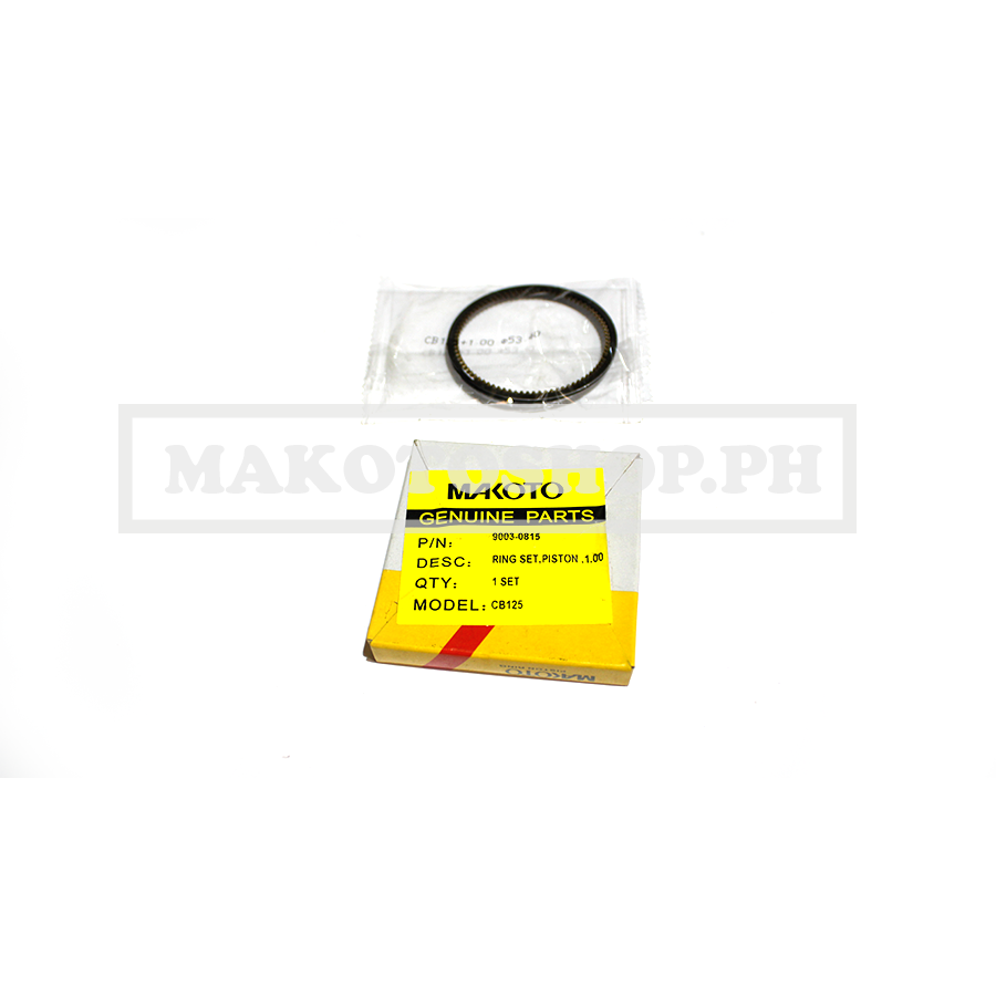 RING SET, PISTON, 1.00 (MK) (CB 125)
