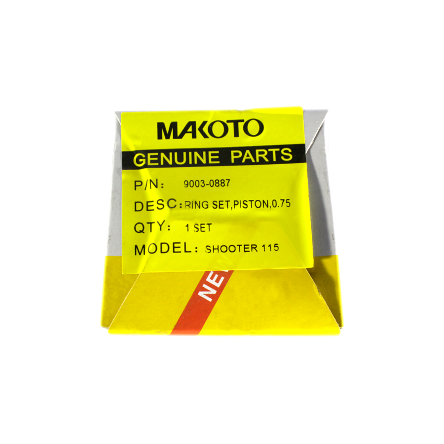 MK Piston Ring Set 0.75 (SHOOTER 115fi, RAIDER-J 115fi)