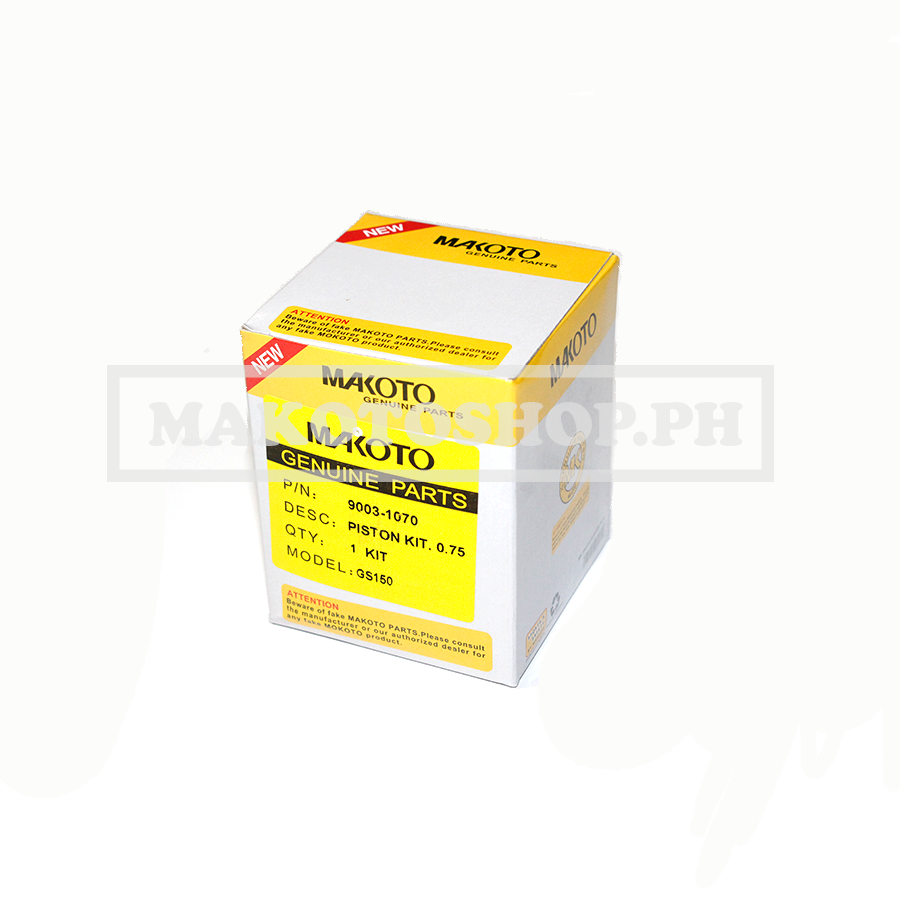 PISTON KIT, 0.75 (MK) (GS 150)