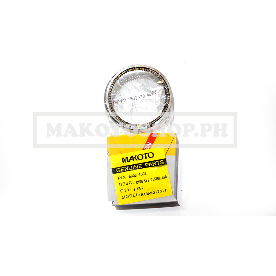 RING SET, PISTON, STD (MK)