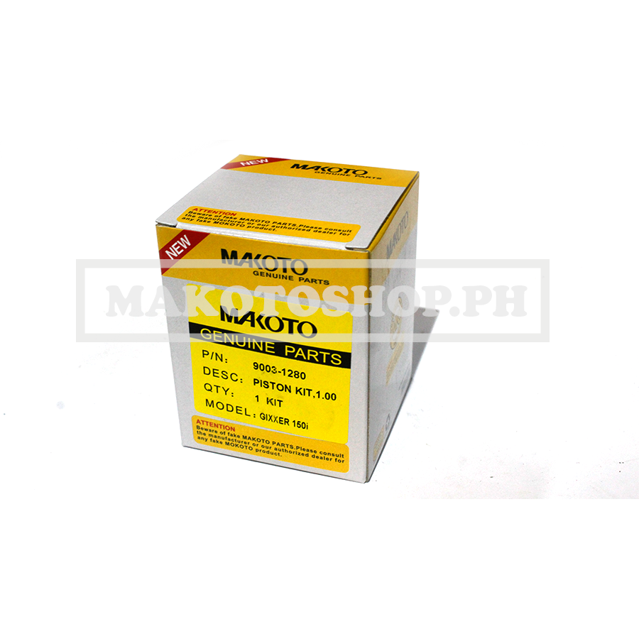 PISTON KIT, 1.00 (MK) (GIXXER 150i)