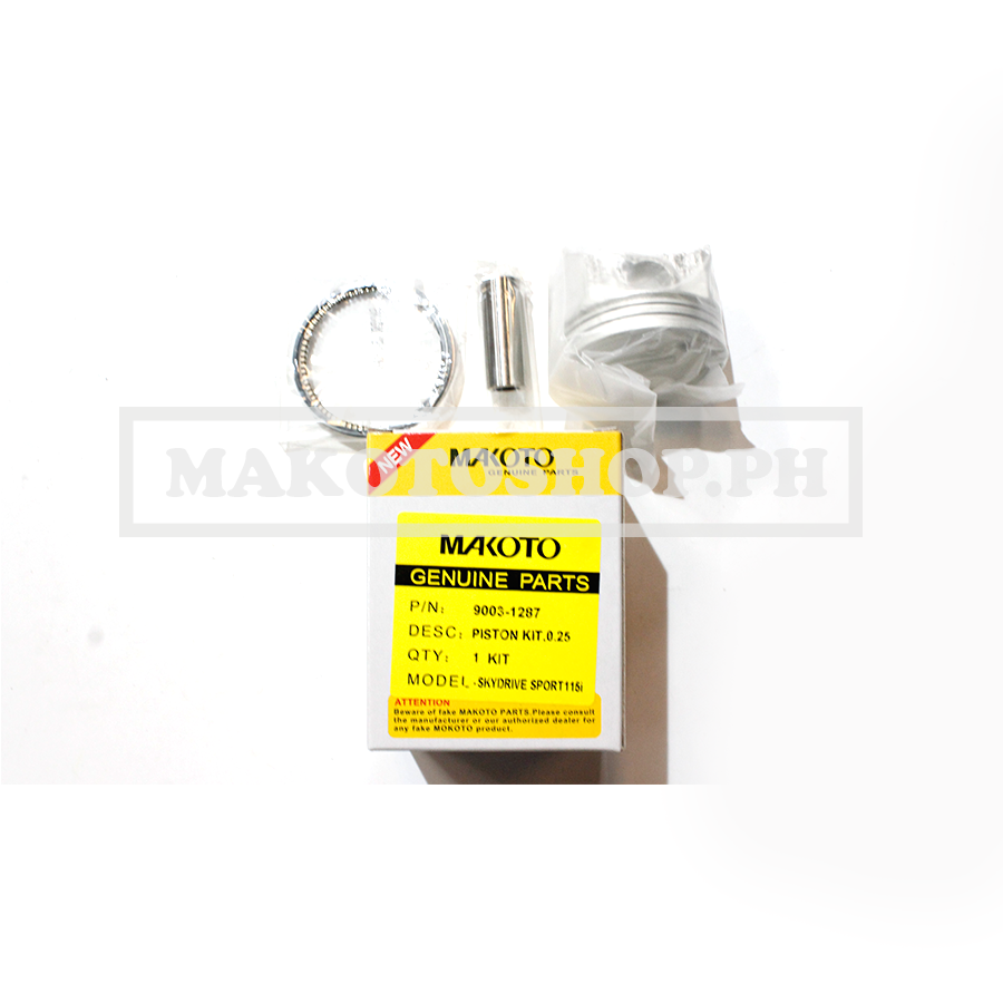 PISTON KIT, 0.25 (MK) (SKYDRIVE SPORT)
