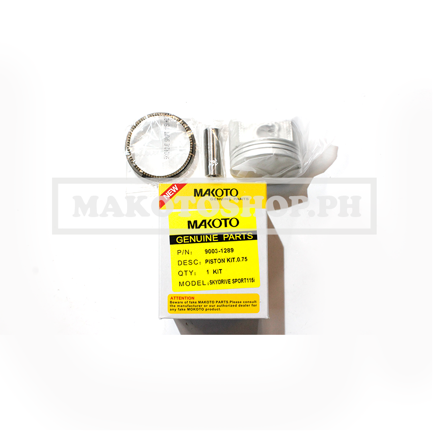 PISTON KIT, 0.75 (MK) (SKYDRIVE SPORT)