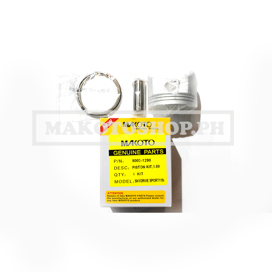 PISTON KIT, 1.00 (MK) (SKYDRIVE SPORT)