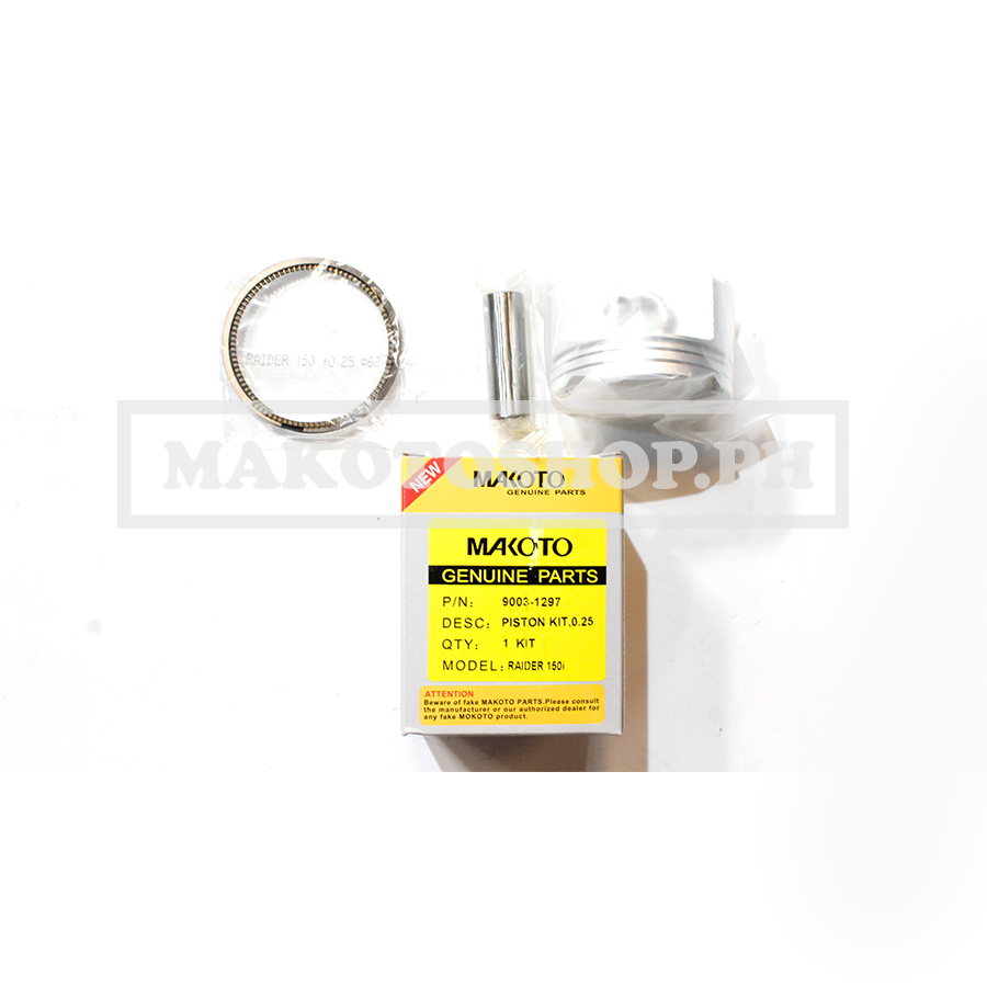 PISTON KIT, 0.25 (MK) (RAIDER 150i)