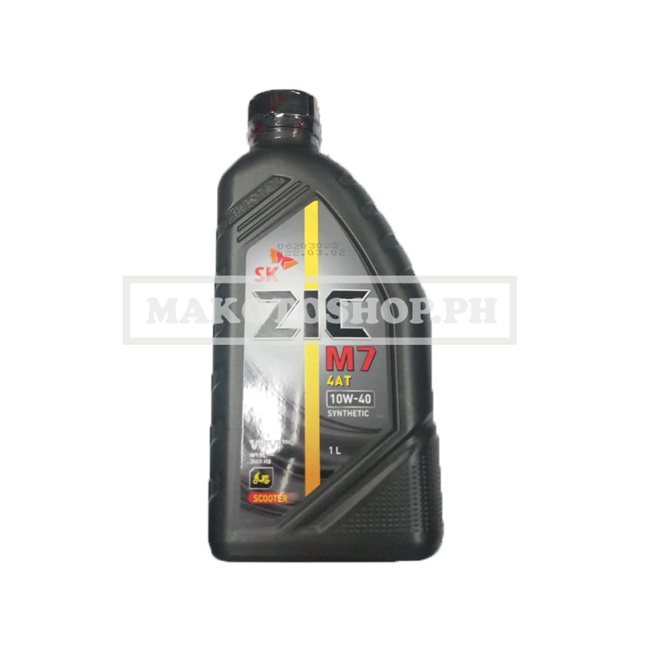 OIL SK ZIC M7 4AT 10W-40 (1L) SYNTHETIC (JASO MB)