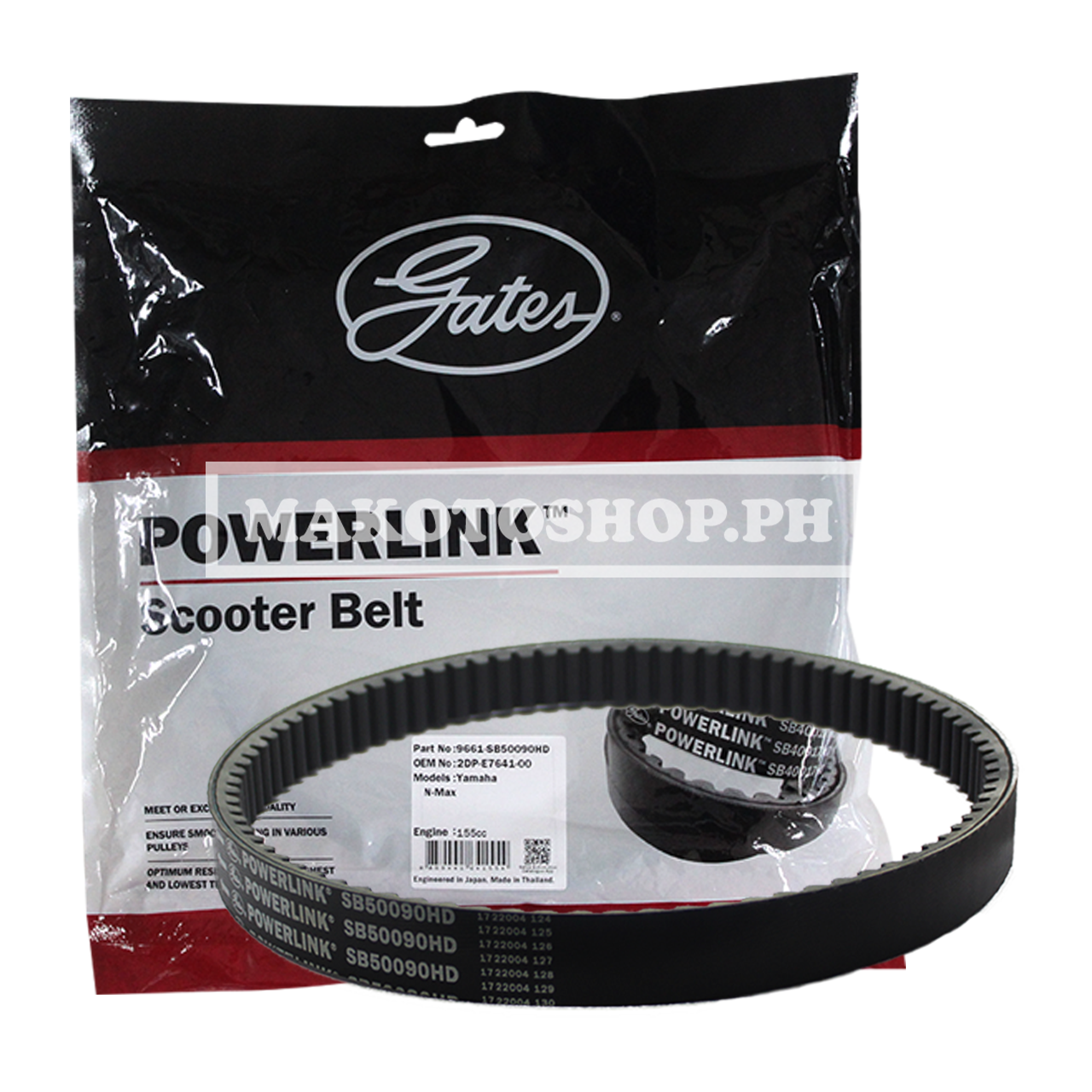 BELT, DRIVE (GATES) (N-MAX 155)