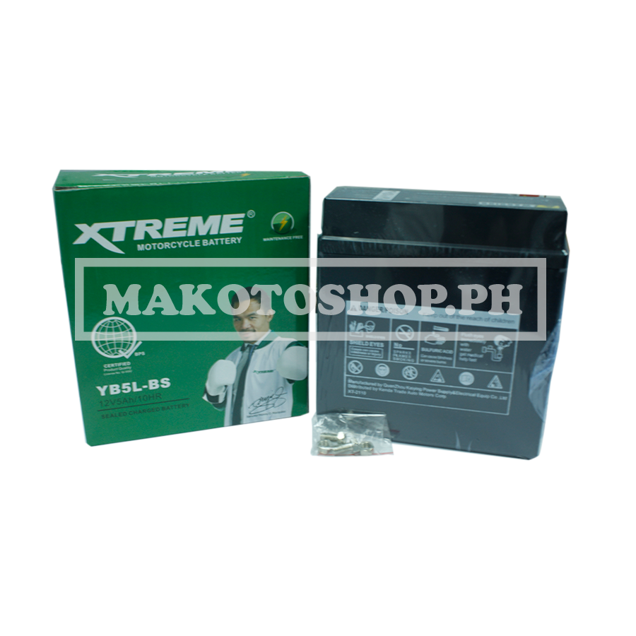 BATTERY YB5L-BS (XTREME)